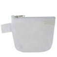 thumbnail image 2 of Sac de Rangement en Maille de Nylon Respirante Mini Sac à Main Organisateur d'Autocollants Trombones Organisateur d'Autocollants de Notes Maison Bureau Pochette Réutilisable d'Organisation Sacs Blanc, 2 of 9