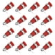 thumbnail image 2 of 50 Uds conector Banana 4mm Metal de cobre puro buen rendimiento descarga de alta corriente accesorios de prueba eléctrica rojo, 2 of 5