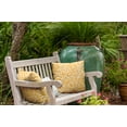 thumbnail image 4 of 16" x 16" Simply Daisy Seaweed Indoor/Outdoor Pillow, Egg Yolk Yellow Qty 1, 4 of 6