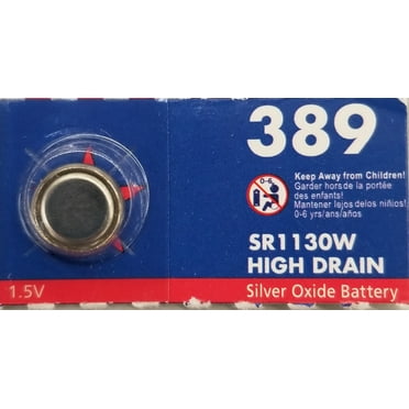 Mercury Free Silver Oxide Bat 389