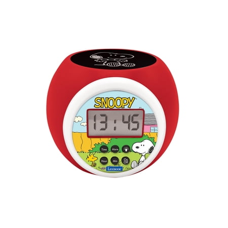 Snoopy Projector Alarm Clock with Timer