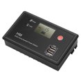 thumbnail image 3 of Zootealy 20A PWM Solar Charge Controller 12V/ 24V Automatic Identification Less Than 55V Input Solar Panel Regulator for Gel Battery with LCD Display Temperature Compensation Multiple Protections, 3 of 8