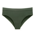 thumbnail image 4 of Ashirexll Seamless Underwear for Women, Breathable Cotton Seamless Women's Underwear Green B L, 4 of 4