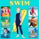 thumbnail image 4 of Eigraketly Nuevo estilo para niños y niñas, trajes de neopreno para niños, traje de buceo con protección solar, traje de baño grueso para Deportes acuáticos azul marino S, 4 of 6