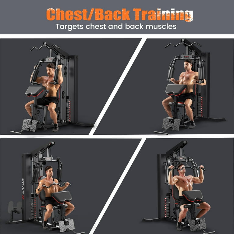 5066 Spark Plug ARMAC Home Gym System With 150LBS Weight Stack