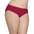 thumbnail image 3 of Fit for Me by Fruit of the Loom Women's Plus Size Microfiber Hi-Cut Brief Underwear, 6-Pack, 3 of 7