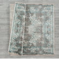 thumbnail image 2 of United Weavers Luna Windsor Distressed Turquoise Woven Polyester Area Rug or Runner, 2 of 5