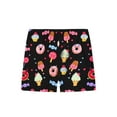 thumbnail image 4 of WIBACKER 3-12Y Girls Pajamas Set Kids Donuts Sleepwear 2 PCS Short Sleeve Top and Shorts Pants for Toddler Girls Summer Jammies, 4 of 14