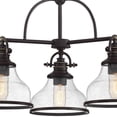thumbnail image 2 of GRTS5103PN Quoizel Lighting Grant - 3 Light Medium Chandelier-Palladian Bronze Finish    -Traditional Installation, 2 of 5