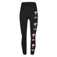 thumbnail image 5 of Kaemgyyd Christmas Leggings for Women Trendy High Waisted Soft Yoga Pants Comfy Stretch Print Workout Tights, 5 of 5
