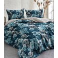 thumbnail image 1 of Juego de cama calavera rosas azules Juego de cama, 1 of 7