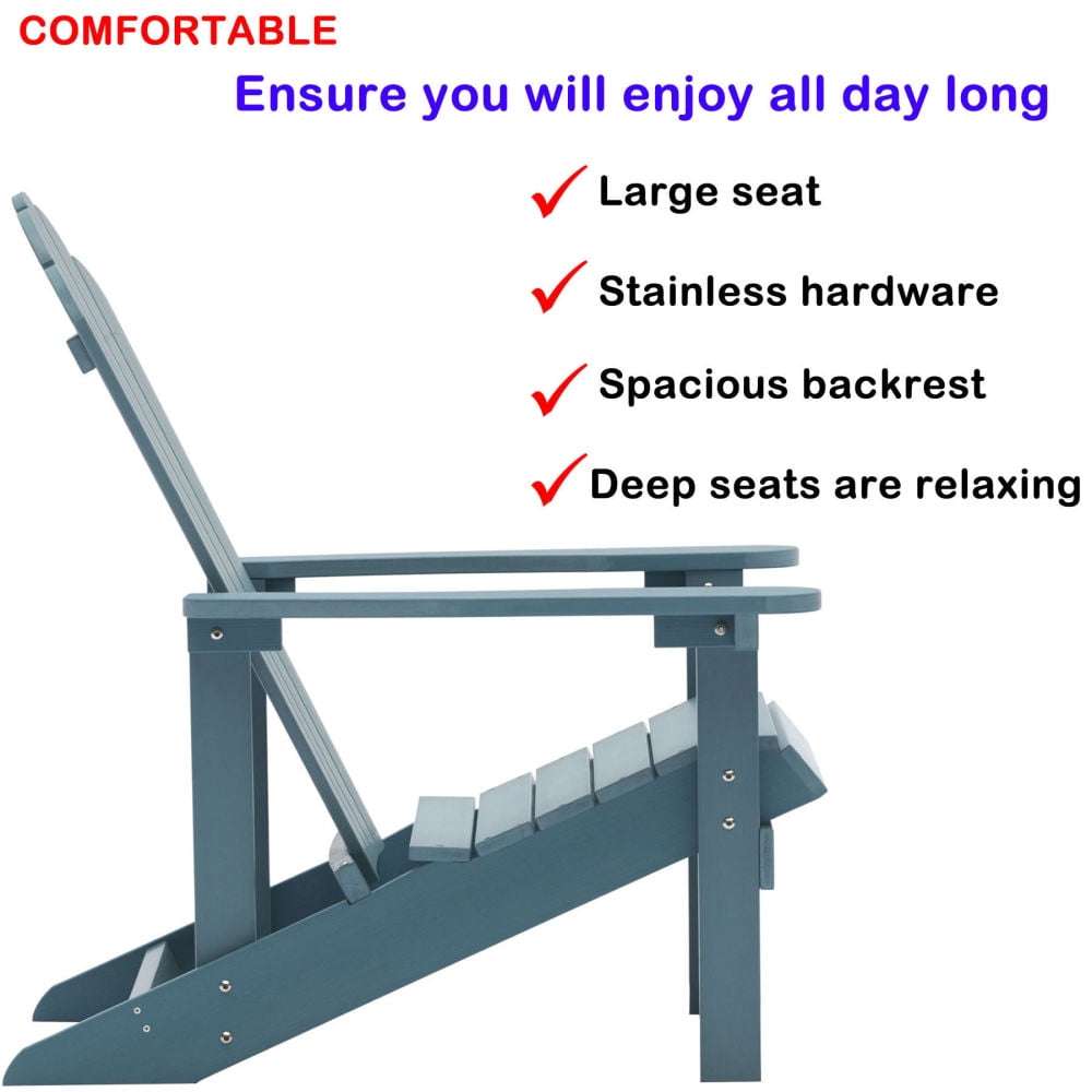 Kepooman Home Weather Resistant Seating for Garden Patio Backyard, Light Blue Kepooman Home Weather Resistant Seating for Garden Patio Backyard, Light Blue