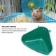 thumbnail image 3 of Bandeja Higiénica Esquinera Para Hurones, Conejos, Ratas, Cobayas Y Otros Animales Pequeños, Orinal Triangular A Prueba De Salpicaduras Caja Higiénica Esquinera Para Chinchillas, 3 of 7