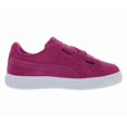 thumbnail image 2 of Puma Suede Heart PS Girls Shoes Size 13, Color: Rose Violet/Puma White, 2 of 5