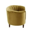 thumbnail image 3 of LV00164 - Loveseat , Olive Yellow Velvet - Millephri, 3 of 6