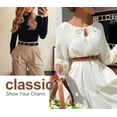 thumbnail image 7 of 2 Pack Women's PU Belts for Jeans Dresses Fashion Buckle Ladies Belt, 7 of 7