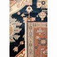 thumbnail image 4 of Pasargad Home Serapi 8' x 10' Hand-Knotted Wool Navy/Rust Rug - All Ages, Indoors, 4 of 8