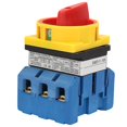 thumbnail image 2 of Interrupteur de disjoncteur de charge 80 A/100 A, tripolaire, 2 positions, à came rotative, marche/arrêt (100 A), 2 of 4