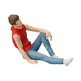 thumbnail image 3 of Figura de personas a escala 1/64 Hugo Diorama resina para jardines de hadas, 3 of 10