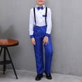 thumbnail image 4 of Ensemble Estival Décontracté pour Enfants avec Nœud Papillon et Col Rabattu à Manches Longues pour Garçons, Tenue Formelle Ou de Fête, 4 of 4