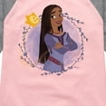 thumbnail image 3 of Disney Wish - Asha And Star - Toddler & Youth Girls Raglan Graphic T-Shirt, 3 of 5