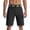 AE05-Black, variant on Mens Tactical Cargo Work Shorts 5 Inch Inseam Lightweight Ripstop Stretch Outdoor Hiking Shorts With Multi-Pocket (No Belt) Gray M