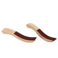 thumbnail image 2 of Piano Hammer Head Felt, Fast Sanding Piano Hammerhead Sanding Plate 1 Pair Solid Wood Compact  For Maintenance, 2 of 8