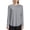 Grey, variant on Telankuip Women's Long Sleeve Sun T Shirts Upf 50 UV Protection Rash Guard Pullover Tops Quick Dry Lightweight Soft Comfortable Loose Fit Pure Hiking Workout Tee Shirts White XL