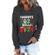 thumbnail image 1 of Gibobby Sudadera con Capucha en Ligero y calientito Navidad Mujer Y 2 K Sudadera Suelta Sudadera Con Capucha Cuello Rojoondo Manga Larga Sudadera Blusa (Oscuro Gris, M), 1 of 5