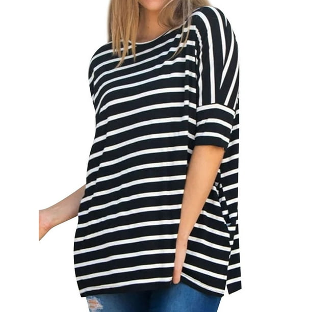 high side split shirt