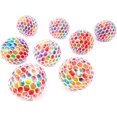 thumbnail image 2 of Rainbow Squeeze Ball ┃ NUEVO ┃ Bola Glibber de Mármol ┃ Bolsas de Fiesta ┃ Fiesta Cumpleaños Infantil ┃ Anti Estrés - Bubble Ball┃ 6 piezas, 2 of 8