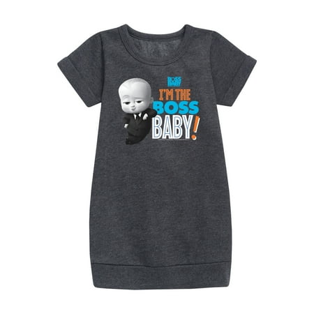 

Boss Baby - I m The Boss Baby - Toddler & Youth Girls Fleece Dress