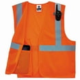 thumbnail image 3 of Ergodyne GloWear 8210HL Type R Class 2 Economy Mesh Vest, Orange, 2XL/3XL, 3 of 3