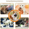 thumbnail image 6 of Tnobhg Dog Muzzle Adjustable Buckle Breathable Mesh MouthGuard Anti-biting Anti-barking Anti Mistake Eating Pet Muzzle for Medium Large Dogs Walks, 6 of 7