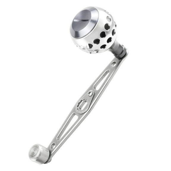 UNTERING Fishing Reel Handle Power Handle Baitcasting Alloys Knob Jigging Grip with Fitting Replacement Part for Low Reel