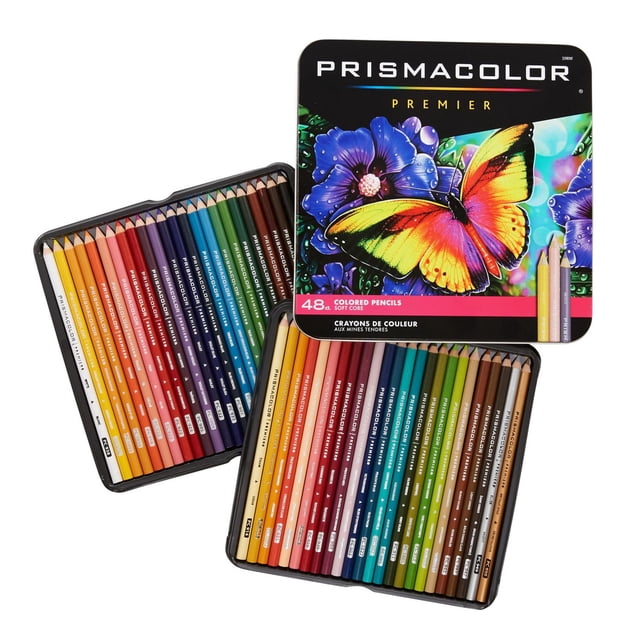 Prismacolor Premier Coloured Pencils, Soft Core, Assorted