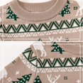 thumbnail image 4 of URMAGIC Toddler Boys Girls Christmas Sweatshirt Sweater Kids Reindeer Pullover Long Sleeve Unisex Xmas Shirt Tops 1-6T, 4 of 7