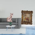thumbnail image 2 of Escultura floral con forma de animal, adorno artesanal para chimenea, mesa, pared, figura decorativa antigua, soporte para fotos, para oficina, dormit, 2 of 8