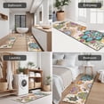 thumbnail image 5 of Pioneer Flower Floral Print Pattern Kitchen Rugs Sets Of 3,Kitchen Runner Rugs Non Skid Washable,Decorative Kitchen Floor Mats for Kitchen,Sink,Laundry,17"x30"+ 17"x47" + 17"x59", 5 of 6