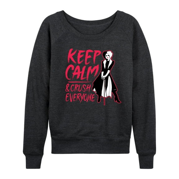 Disney's Cruella - Born Bad - Women's Lightweight French Terry Long Sleeve Shirt