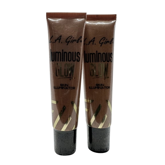 L.A. Girl Luminous Glow Skin Illuminator GLP691 Sunlit 1 oz Set of 2