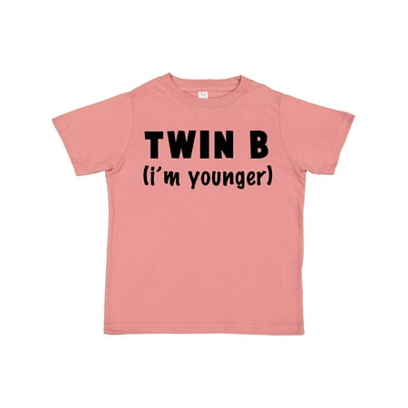 

Inktastic Twin B (i m Younger) Boys or Girls Toddler T-Shirt