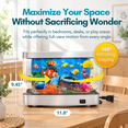 Fish Aquarium Lamp LED Plug-In Night Light With Moving Artificial Fish ...