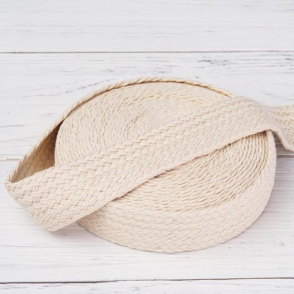 ivory burlap ribbon