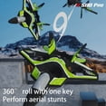 thumbnail image 2 of Control Remoto Drone Actualización Avión de Ala Fija de Espuma con Juego de Luces Modelo de Juguete para Niños - Verde, 2 of 5