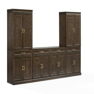Crosley Furniture Stanton 3-Piece Sideboard And Pantry Set