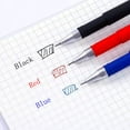 thumbnail image 4 of 0.5mm Bullet Tip Gel Pens Set - Black, Blue, Red Refills for School and Office, 4 of 7