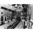 thumbnail image 2 of British Royalty. Banquet Hall Of Buckingham Palace History (36 x 24), 2 of 2