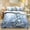 Winter Snow Forest, variant on Yspwyqan Christmas Snowman 3 Piece Bedding Set Twin XL, Soft Winter Holiday Bed Comforter with 1 Comforter 2 Pillow Shams for Bedroom Guest Room Xmas Decor