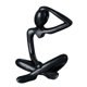 thumbnail image 2 of Estatua abstracta de pensador, figura decorativa, colección minimalista, adorno de escritorio Negro, 2 of 9